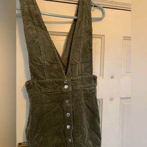 Olive green courderoy jumper